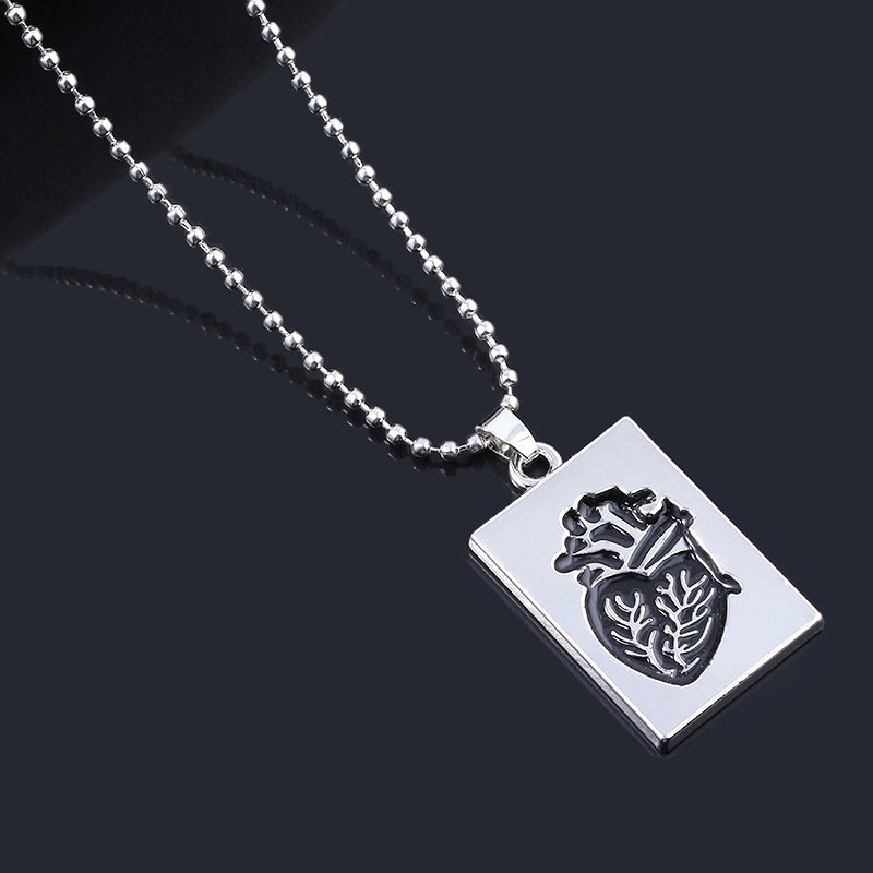 Title 8, Puzzle Jewelry Couple Collares Anatomical Heart...