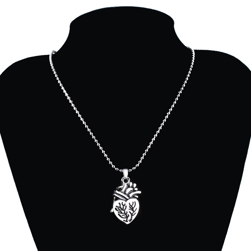 Title 11, Puzzle Jewelry Couple Collares Anatomical Heart...