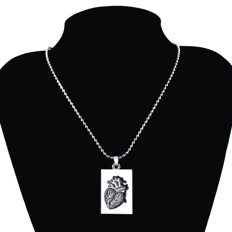 Title 12, Puzzle Jewelry Couple Collares Anatomical Heart...