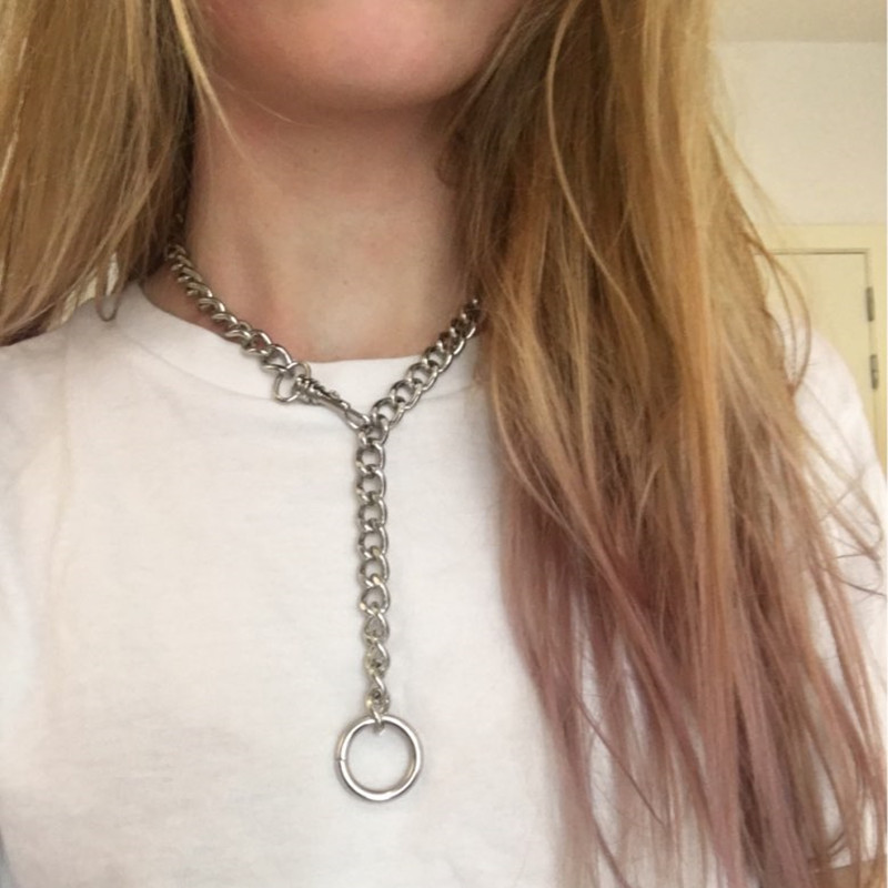 Title 1, CHAIN CHOKER NECKLACE