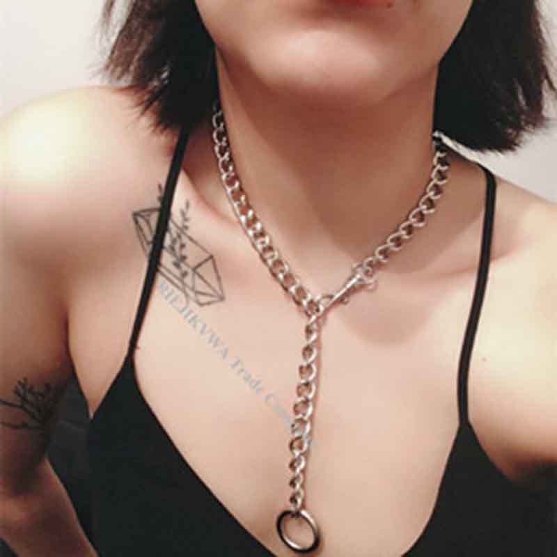 Title 6, CHAIN CHOKER NECKLACE