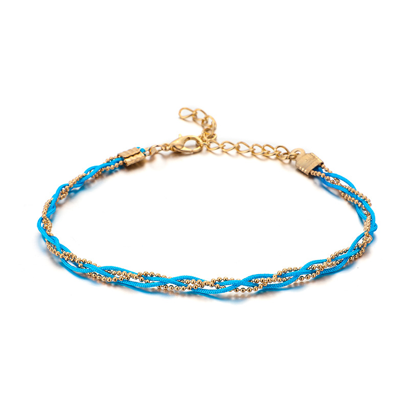 Title 2, Woven shell multi-layer anklet