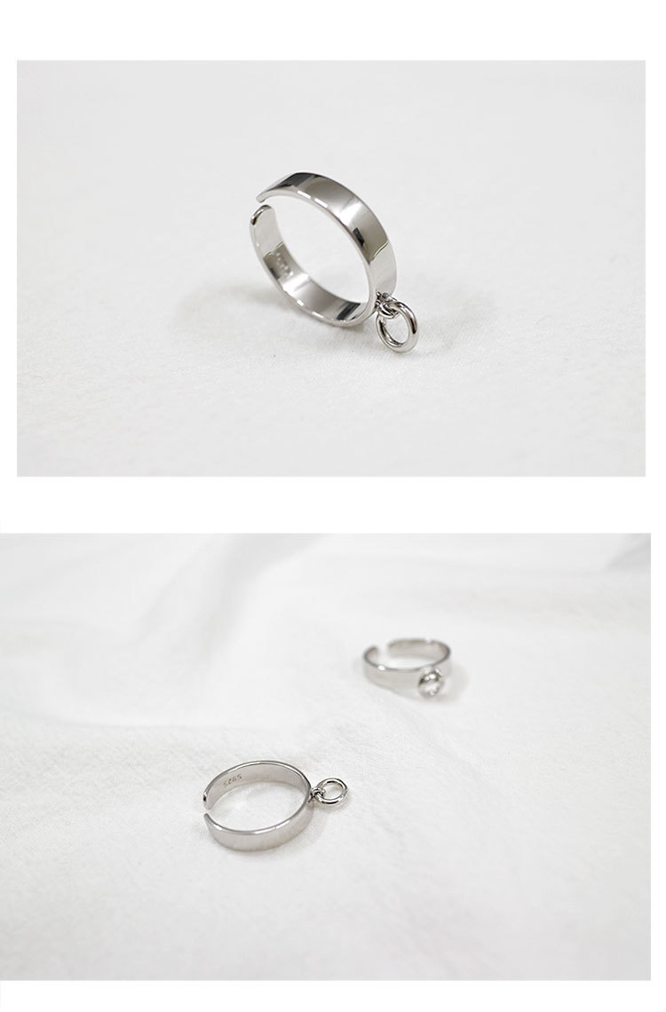 Title 4, Minimalist design hollow small ring offering su...