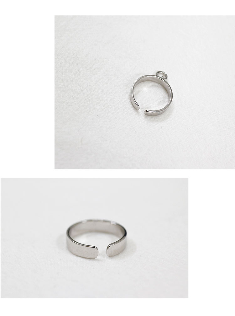 Title 6, Minimalist design hollow small ring offering su...