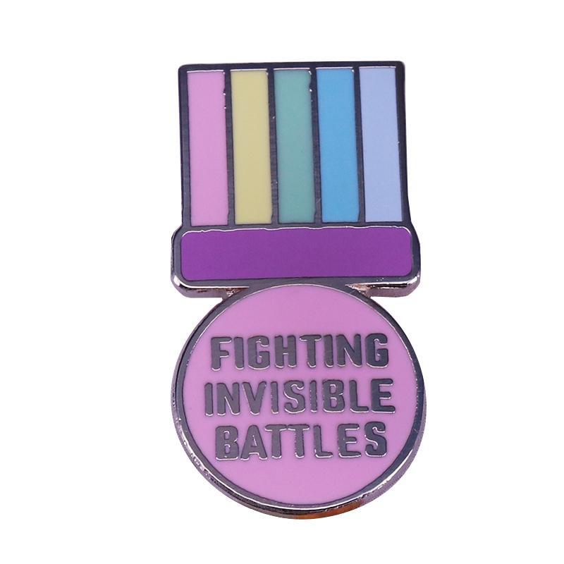 Title 1, Stealth Battle Broş Rainbow Art Ön Pin Savaşlar...