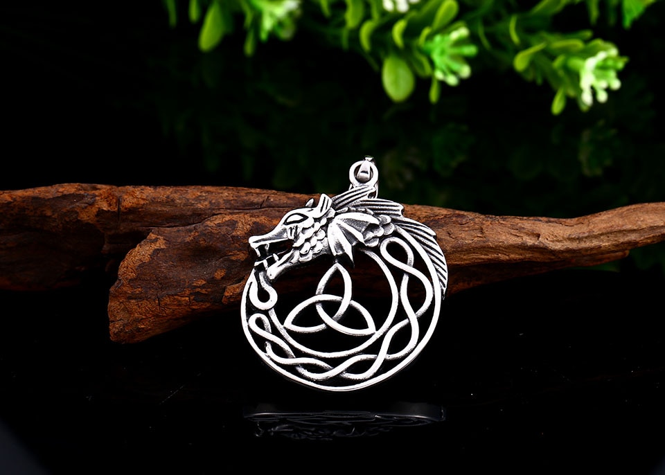 Title 2, Stainless steel necklace pendant