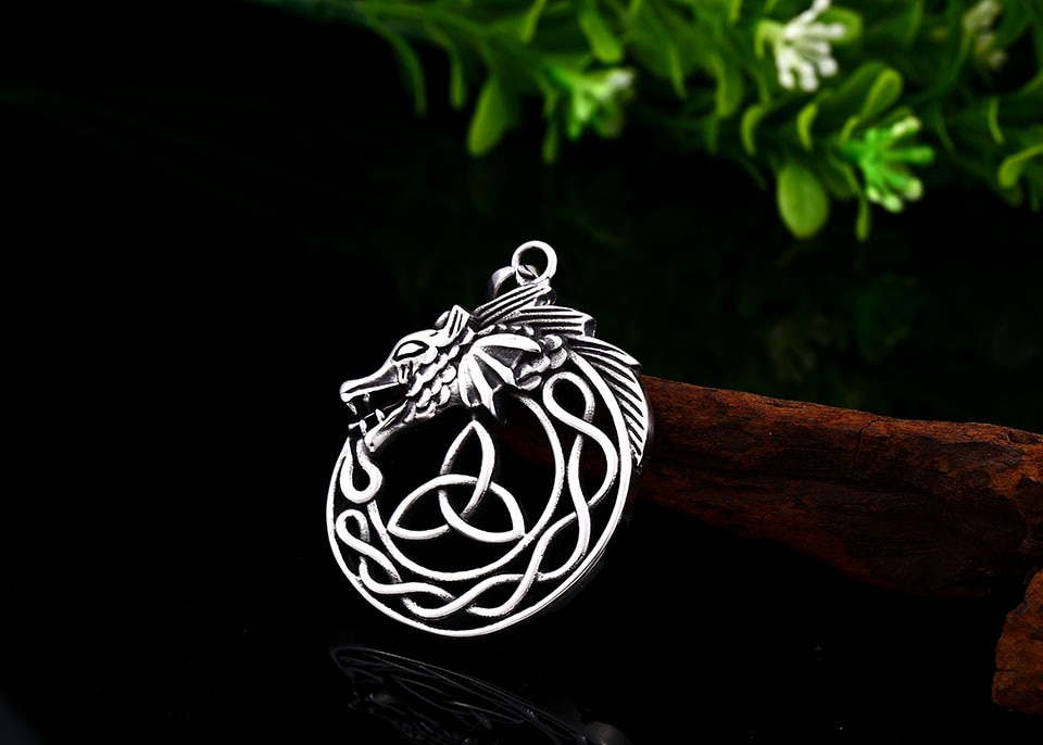 Title 5, Stainless steel necklace pendant