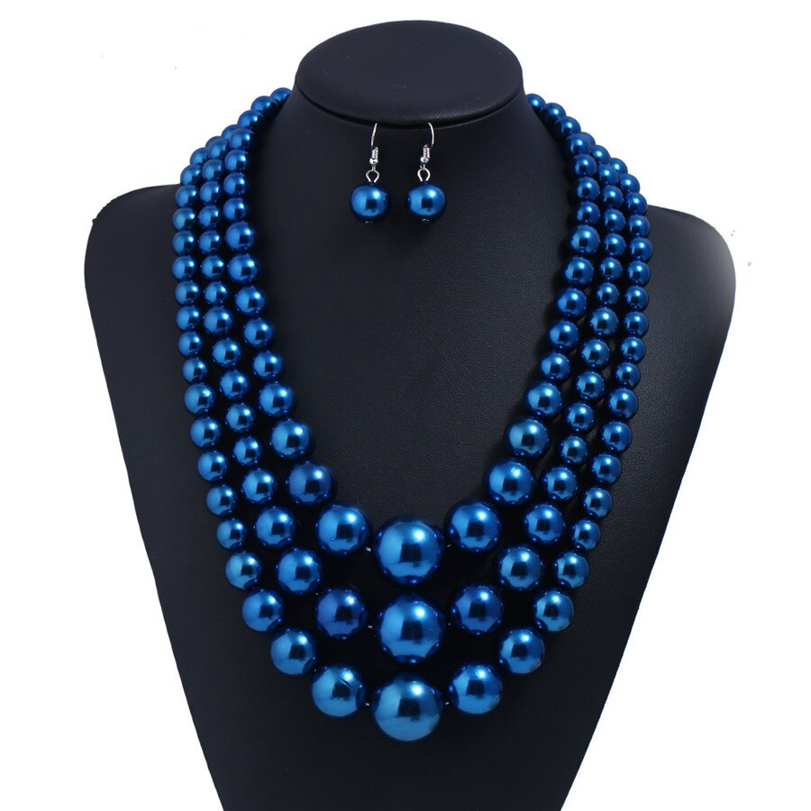 Title 1, Multi layer Evening Dress Accessory Necklace