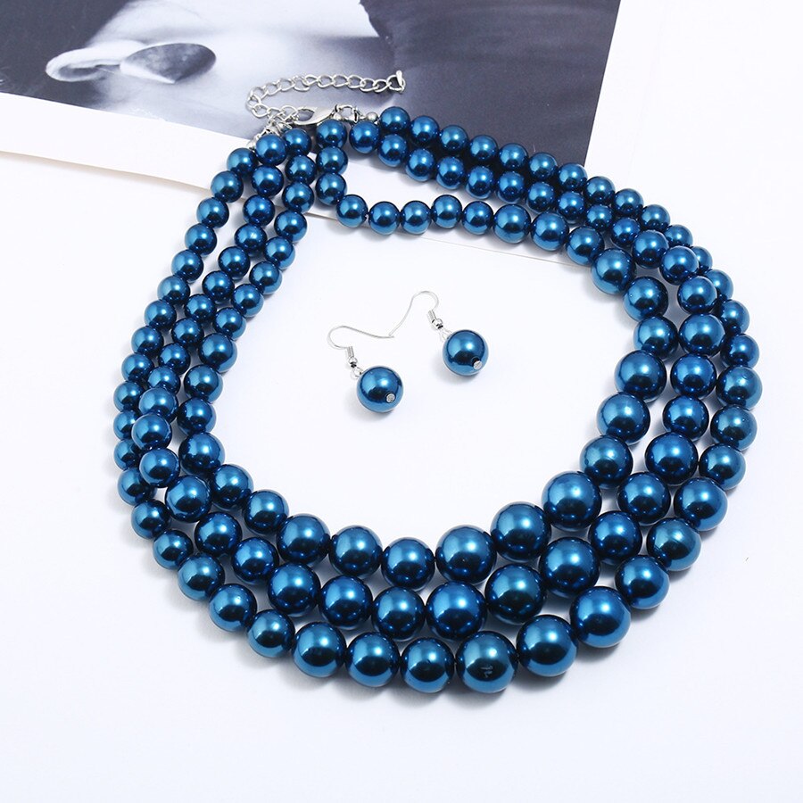 Title 2, Multi layer Evening Dress Accessory Necklace