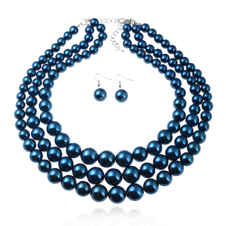 Title 5, Multi layer Evening Dress Accessory Necklace