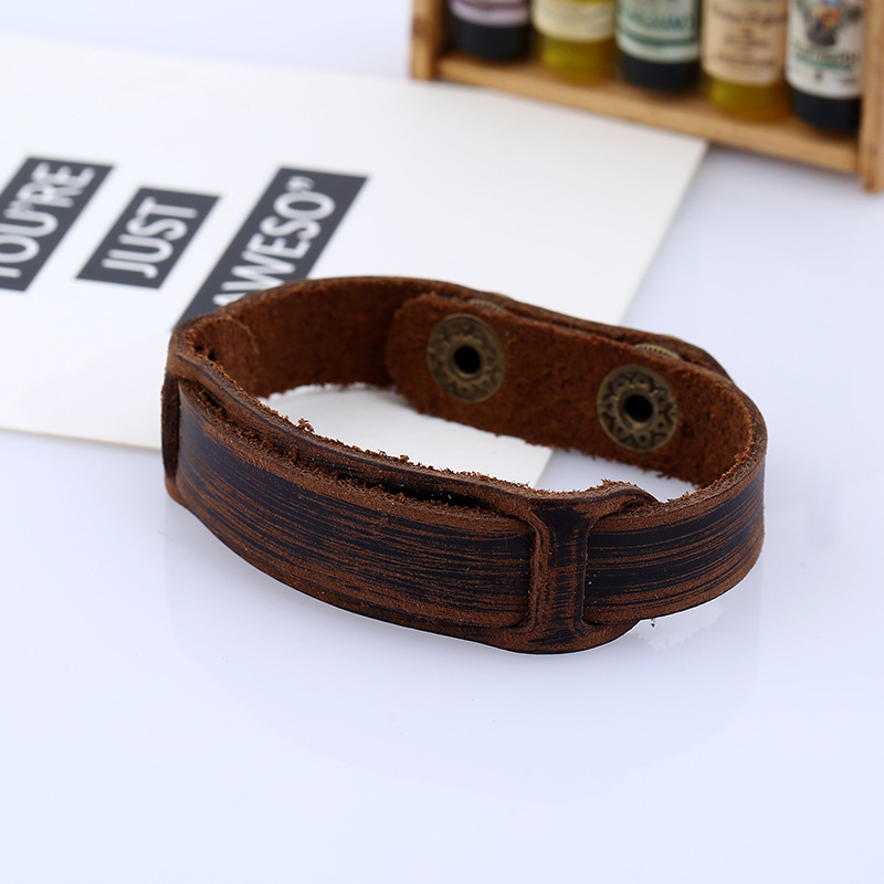 Title 1, Leather Bracelet