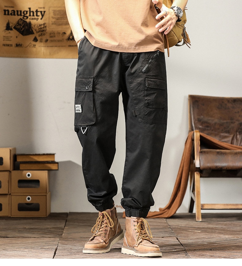 Title 2, Heren Rechte Losse Casual Broek Comfortabele Pa...