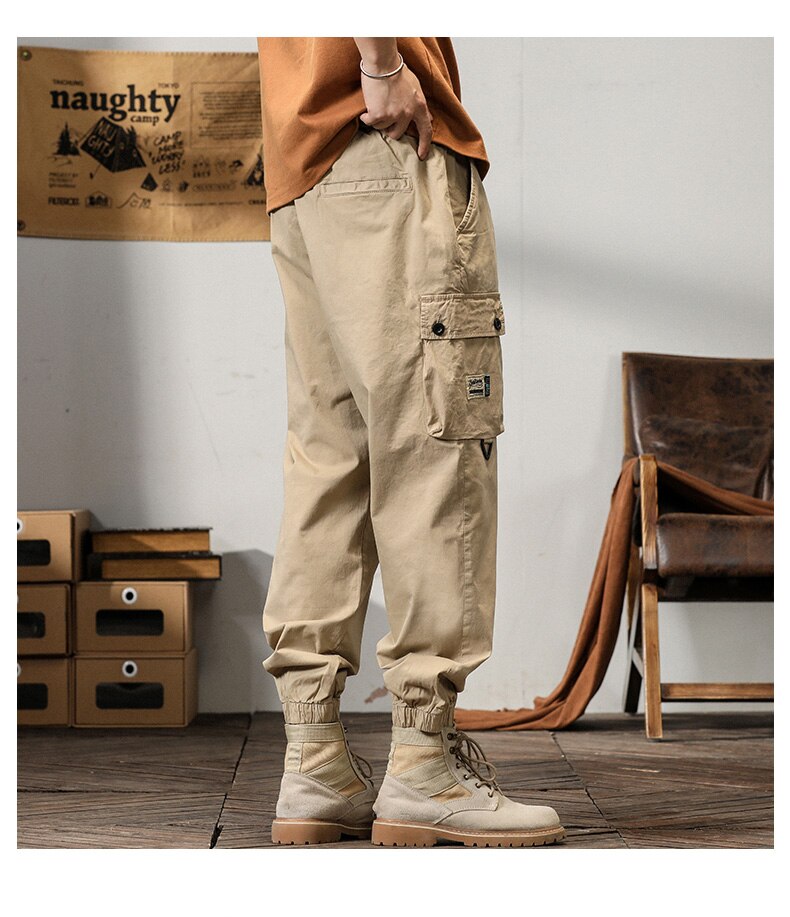 Title 9, Mens Straight Loose Casual Pants Comfortable E...