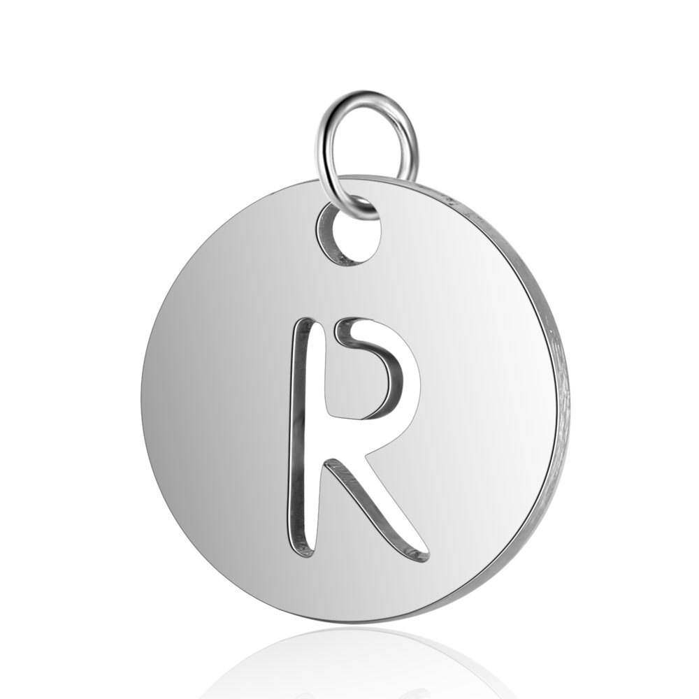 Title 22, Titanium Steel Hollow Letter Pendant Lightweigh...