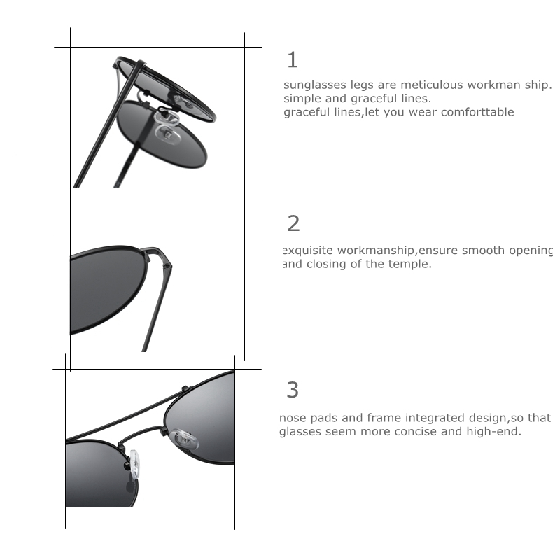 Title 13, Metal round frame sunglasses women cycling sung...