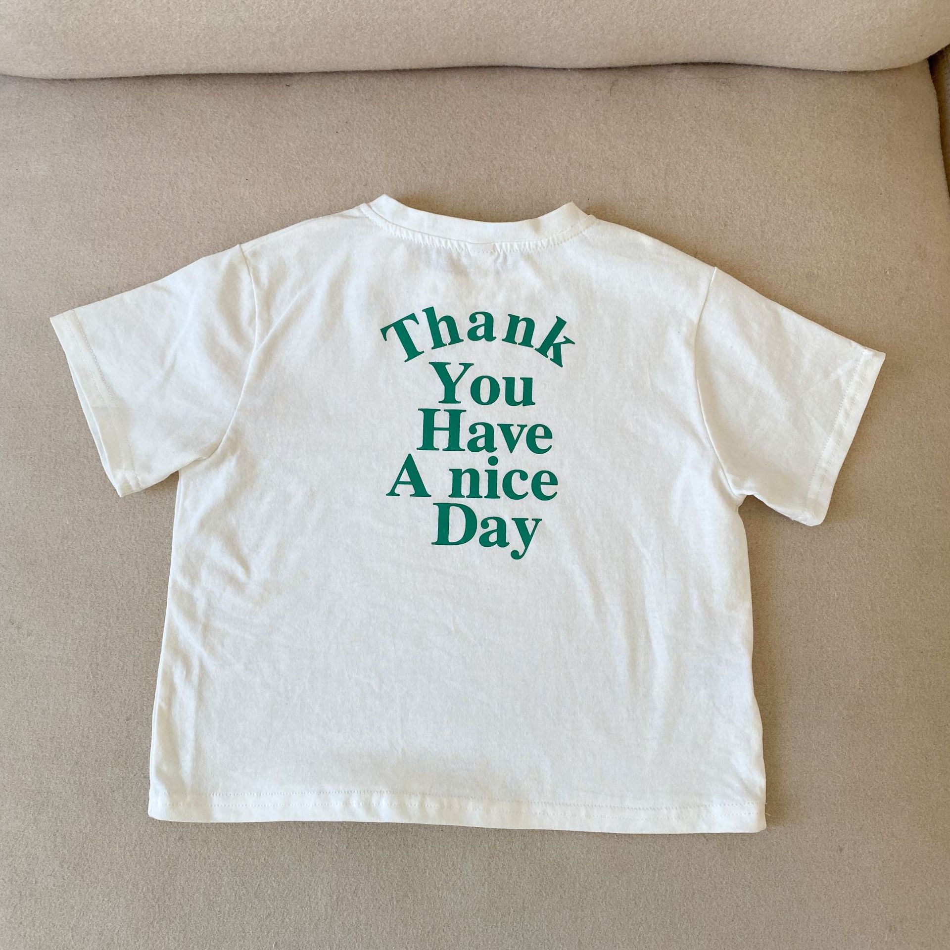 Title 6, T-shirt per bambini con girocollo e stampa con ...