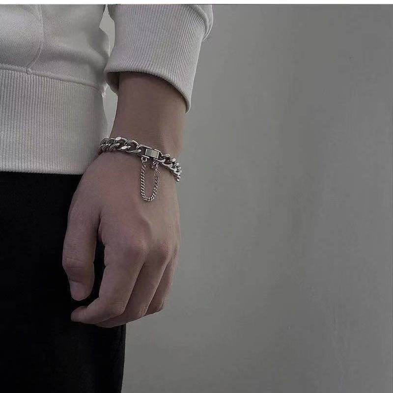 Title 8, Alloy Personality Hip Hop Bracelet Stainless St...