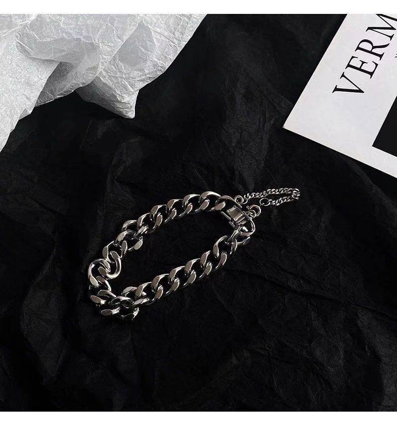 Title 13, Alloy Personality Hip Hop Bracelet Stainless St...