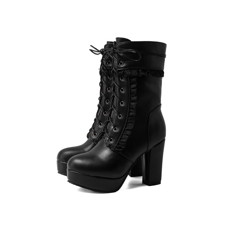 Title 20, Botas femininas de salto alto elegantes – Adici...