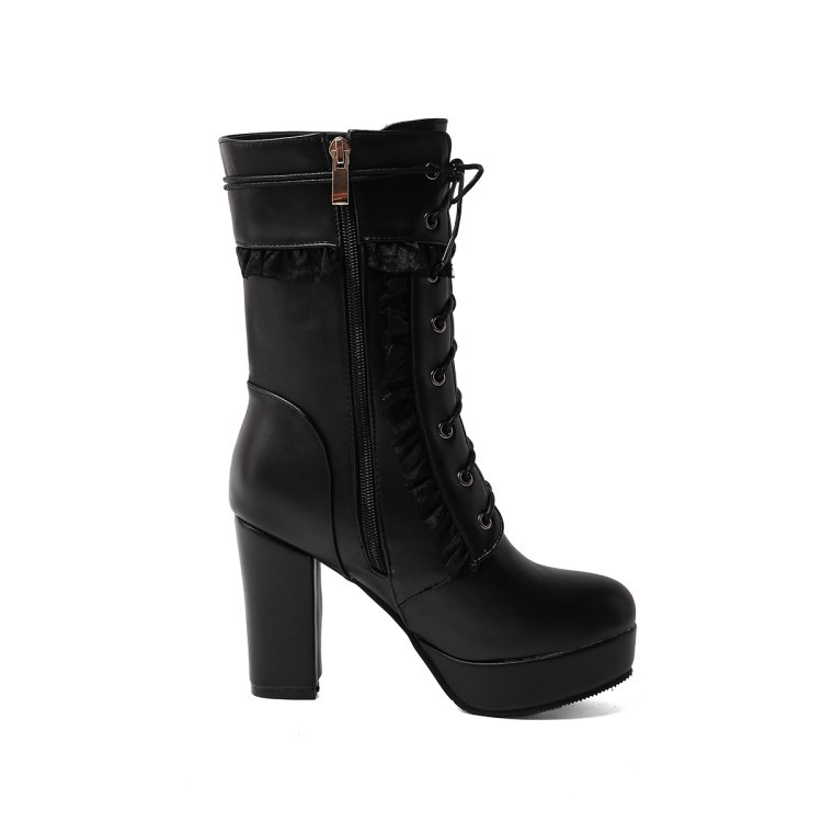 Title 23, Botas femininas de salto alto elegantes – Adici...