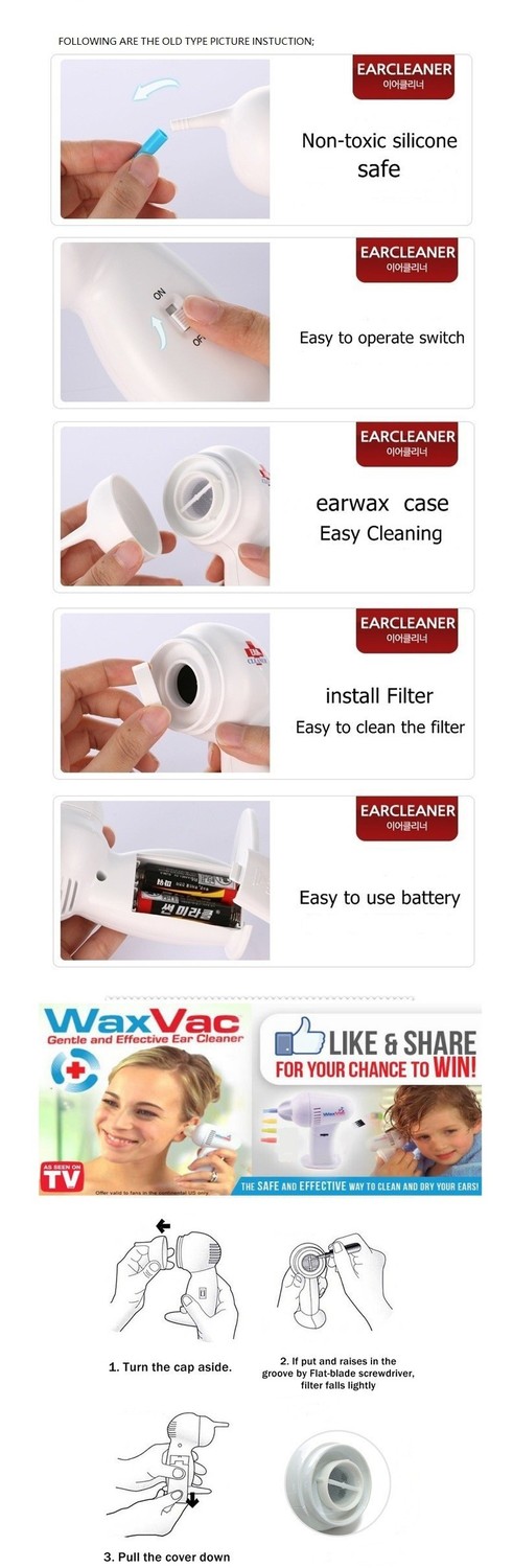 Title 3, Electric Ear Cleaner Ear Cleaning Device, safel...