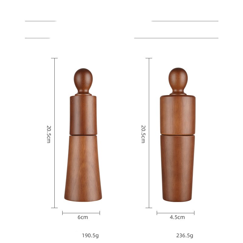 Title 9, Wood Pepper Ceramic Core Grinder