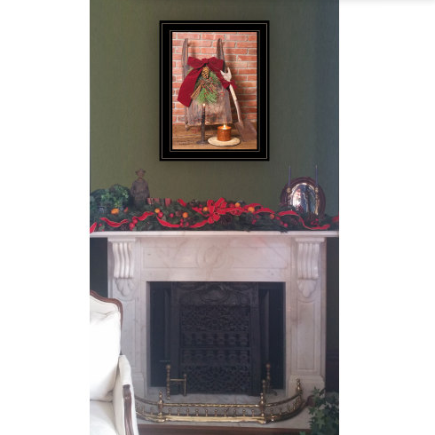 Let Christmas Live By Billy Jacobs, Ready To Hang Framed Print, Black Frame image 2