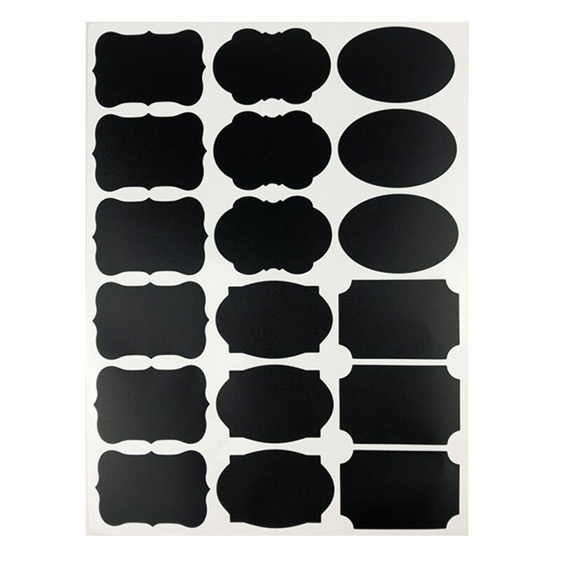 Matte Black PVC Self-adhesive Printing Label Material Matte Sticker A4 — foto 7