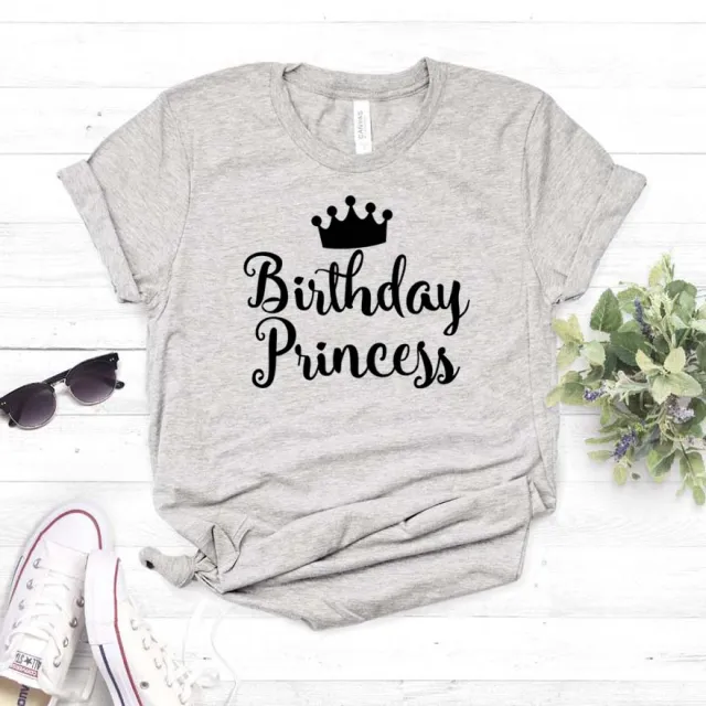 New Princess Print Ladies Short Sleeve Grey - Shop at LoveMi