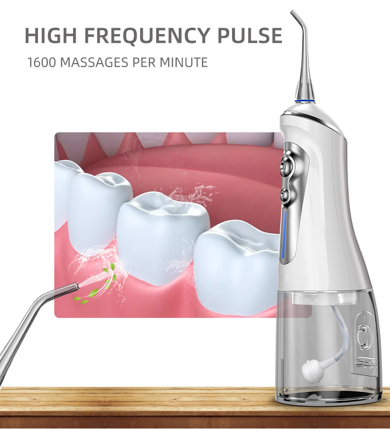 Title 3, Irrigador oral portátil com fio de água e enxág...