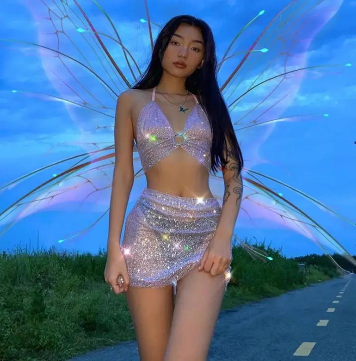 Two Piece Glitter Set
