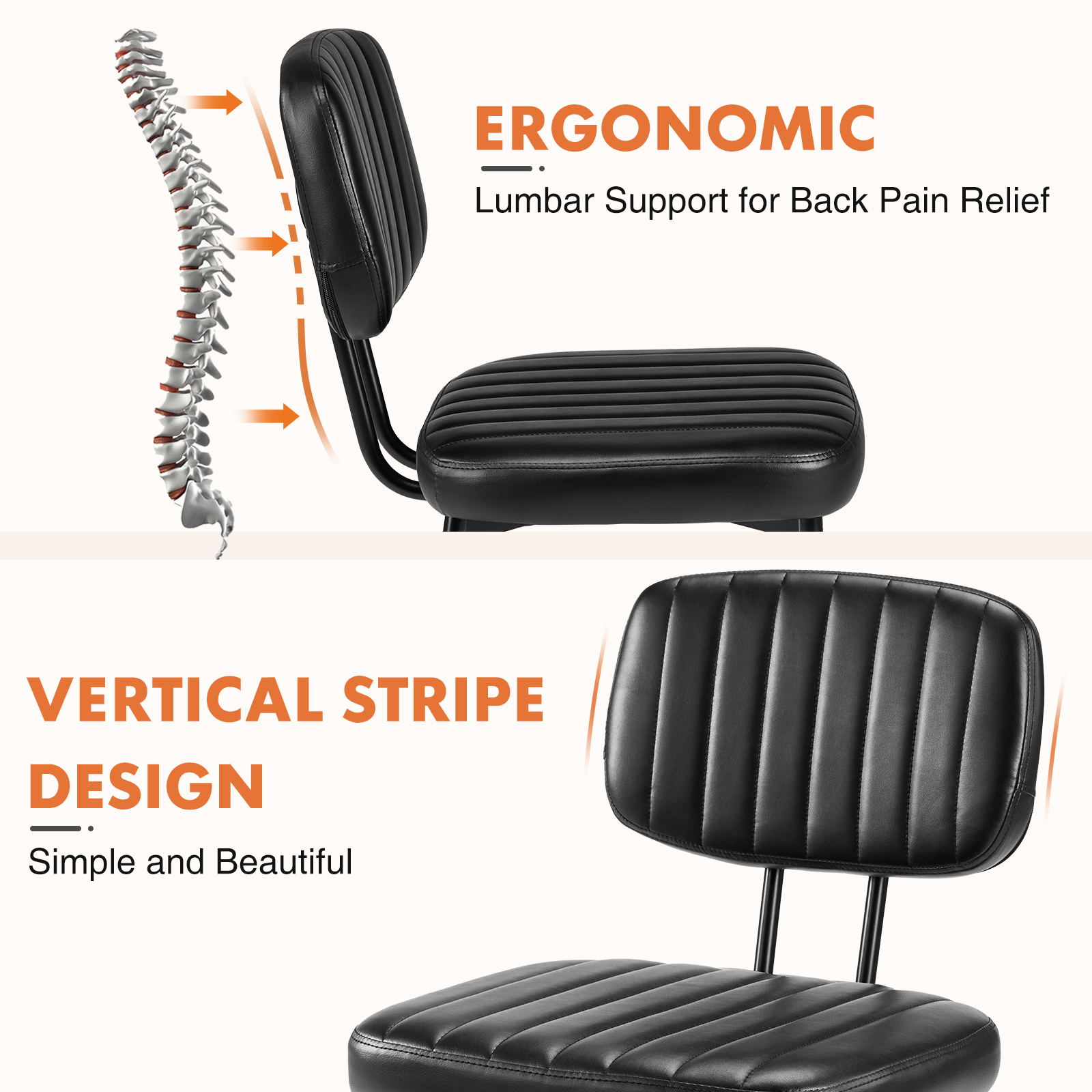 Dining Room Decorative Chair With Artificial Leather Cushion_voghion.com