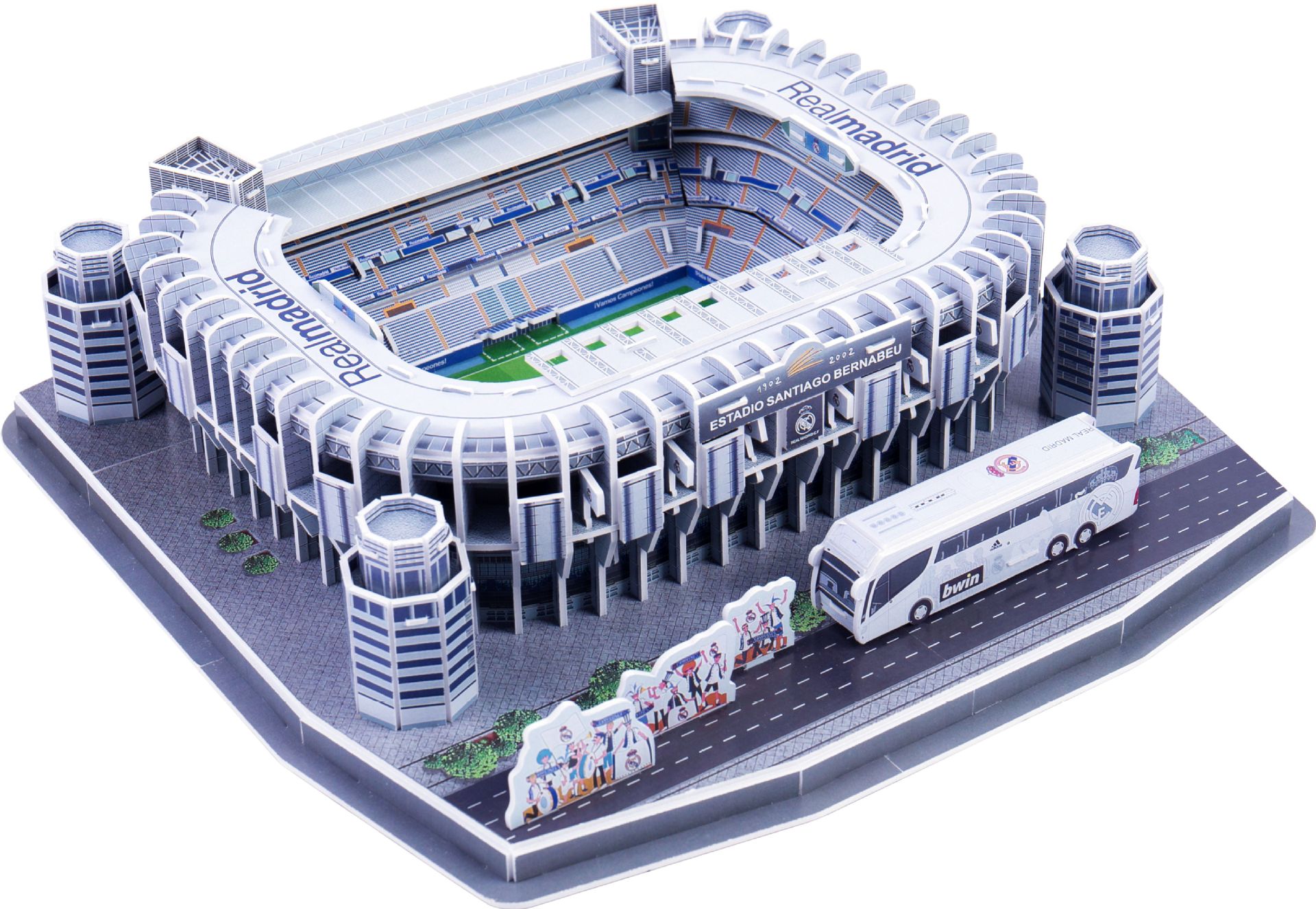 Title 3, Quebra-cabeça 3D DIY Estádio de Futebol Europeu...