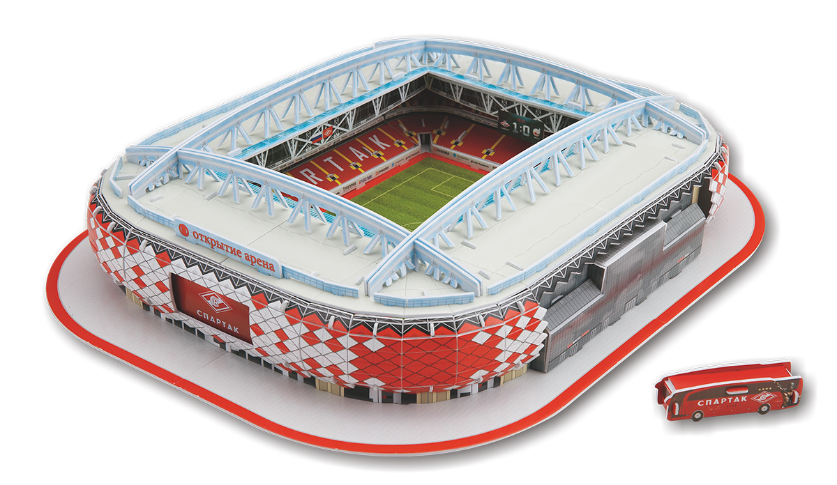 Title 10, Quebra-cabeça 3D DIY Estádio de Futebol Europeu...