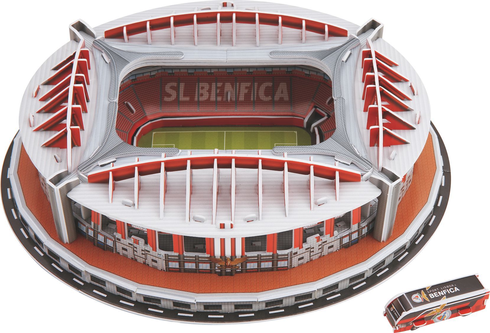 Title 11, Quebra-cabeça 3D DIY Estádio de Futebol Europeu...