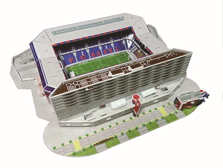 Title 13, Quebra-cabeça 3D DIY Estádio de Futebol Europeu...