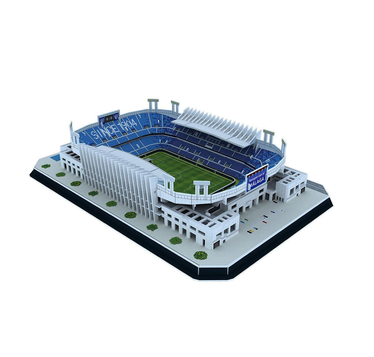 Title 20, Quebra-cabeça 3D DIY Estádio de Futebol Europeu...