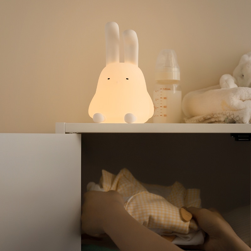 Soft Lamp with Adjustable Bunny Ears | +Phone Holder