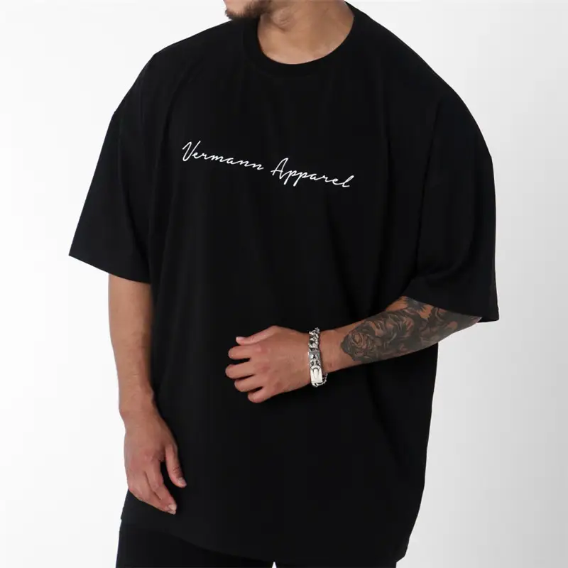 Stretch Breathable Moisture Wicking Mid Sleeve Crewneck T-Shirt