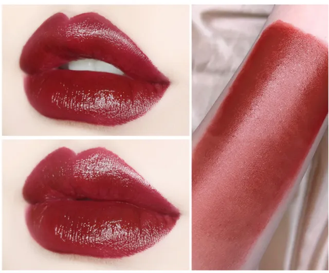 Starry Sky Lipstick Magnet Magnetic Buckle Rotten Tomato Color Lipstick Ox Blood - Shop at LoveMi