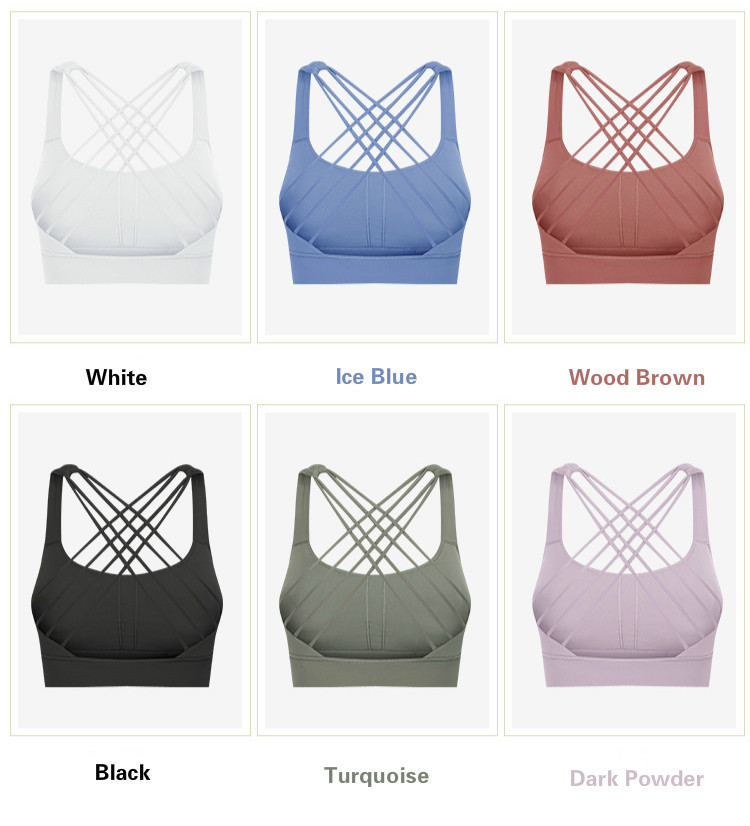 Title 5, Fitness beauty back yoga bra