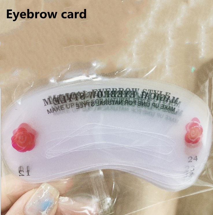 Eyebrow card