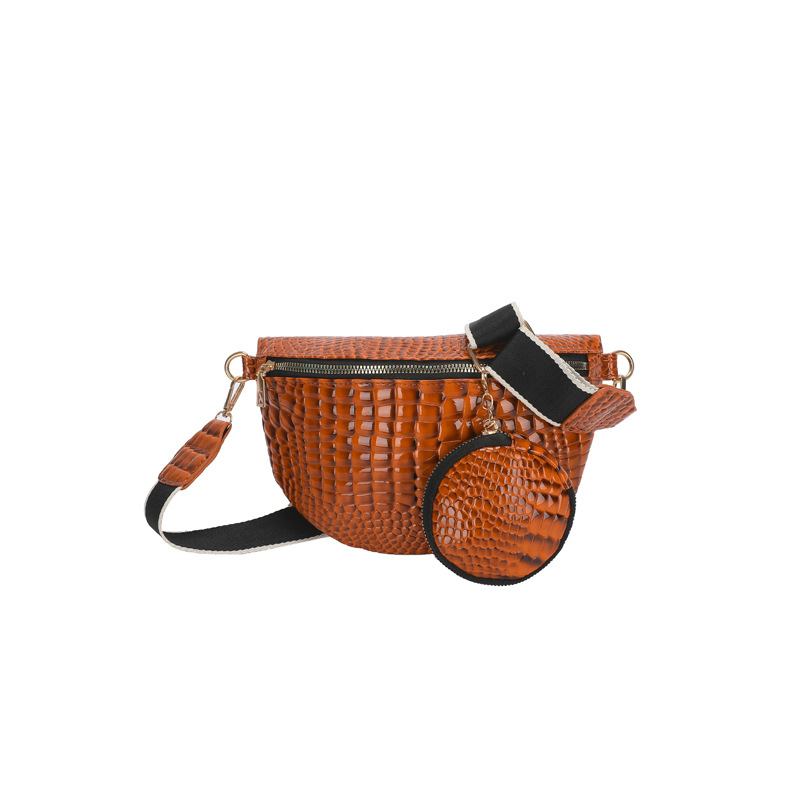 Title 5, All-match One-shoulder Crossbody Ins Embossed C...