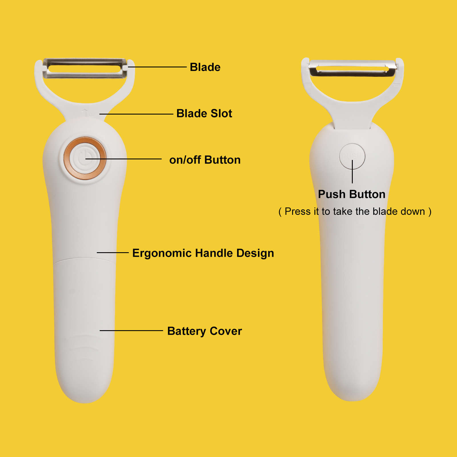 Title 2, PL908 Electric Peeler Labor-saving