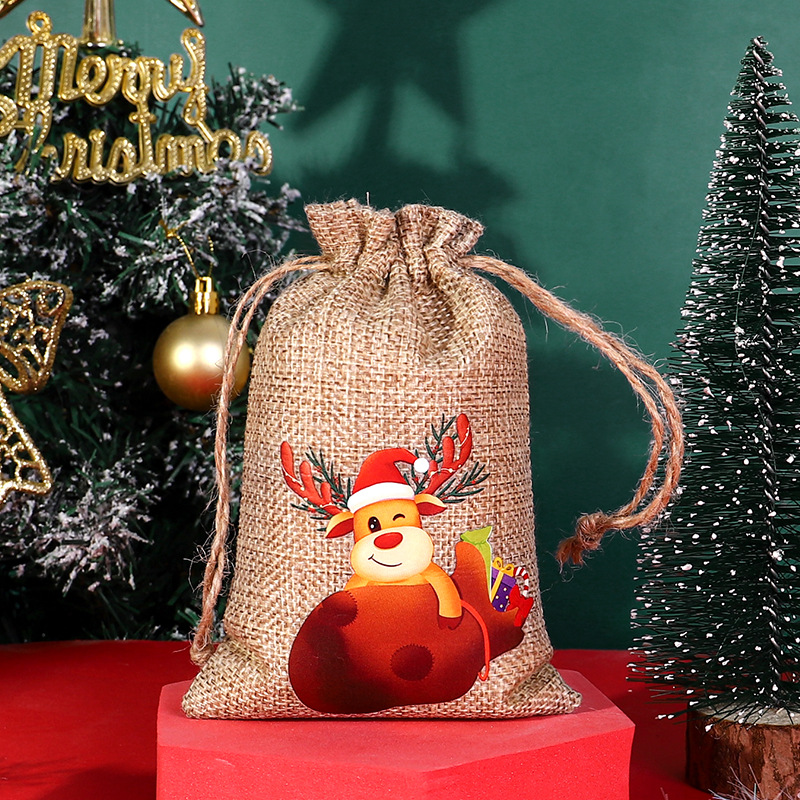 Title 9, Christmas Sack Drawstring Candy Packaging Bag