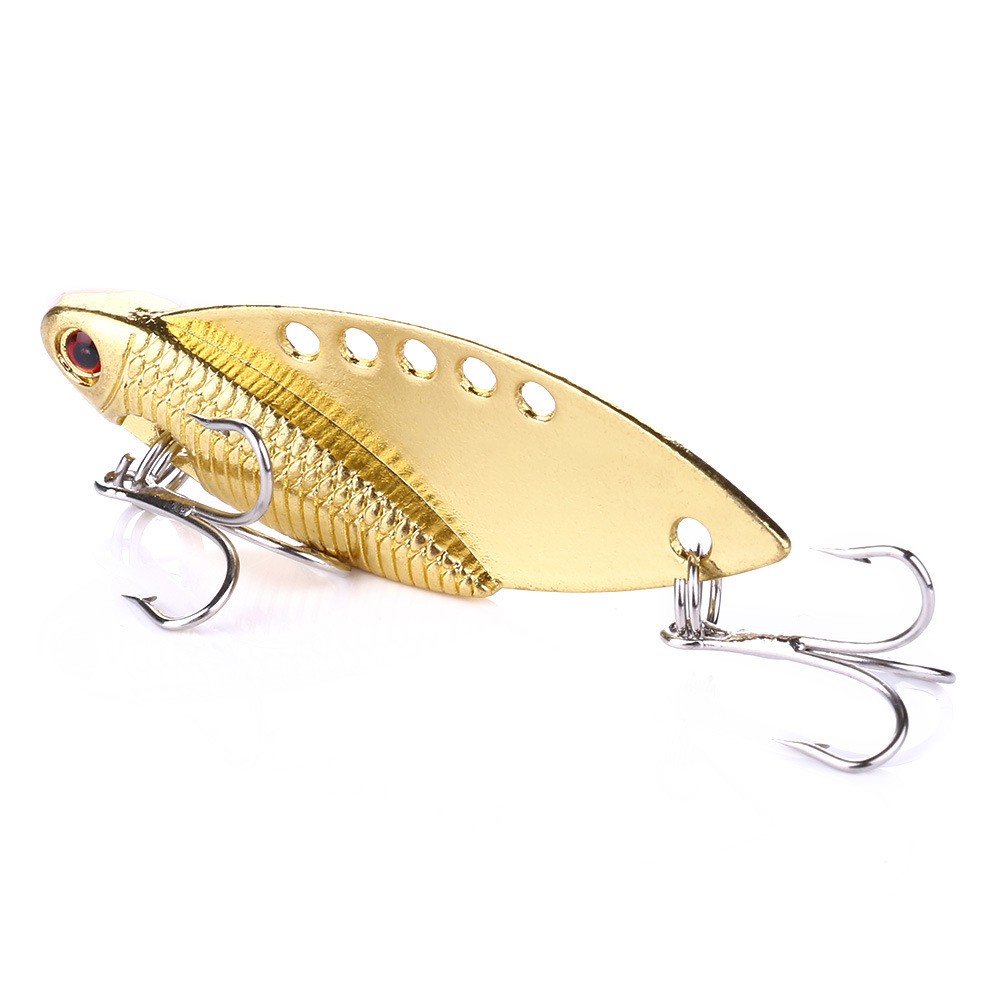 Title 2, Golden And Silver Tossing Lure Metal Lure