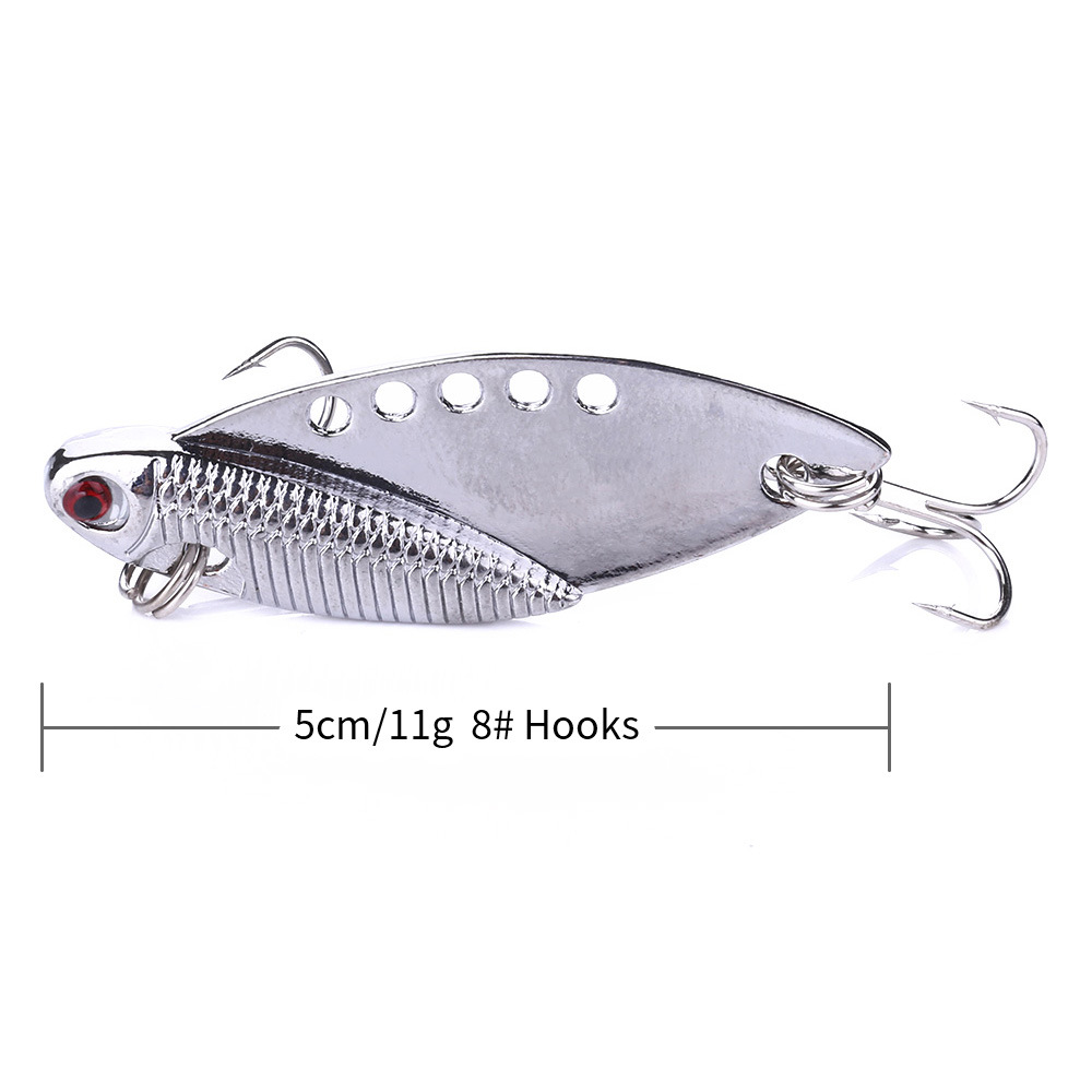 Title 4, Golden And Silver Tossing Lure Metal Lure