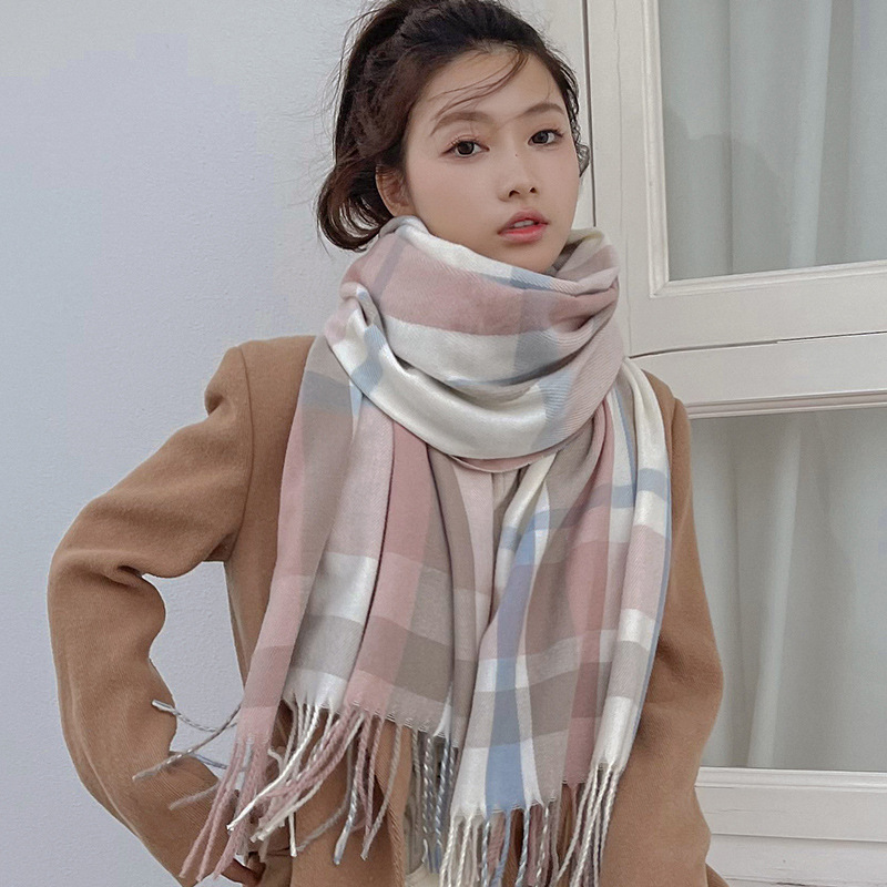 Title 2, Cashmere Winter Warm Thickened Cute Fashion Scarf