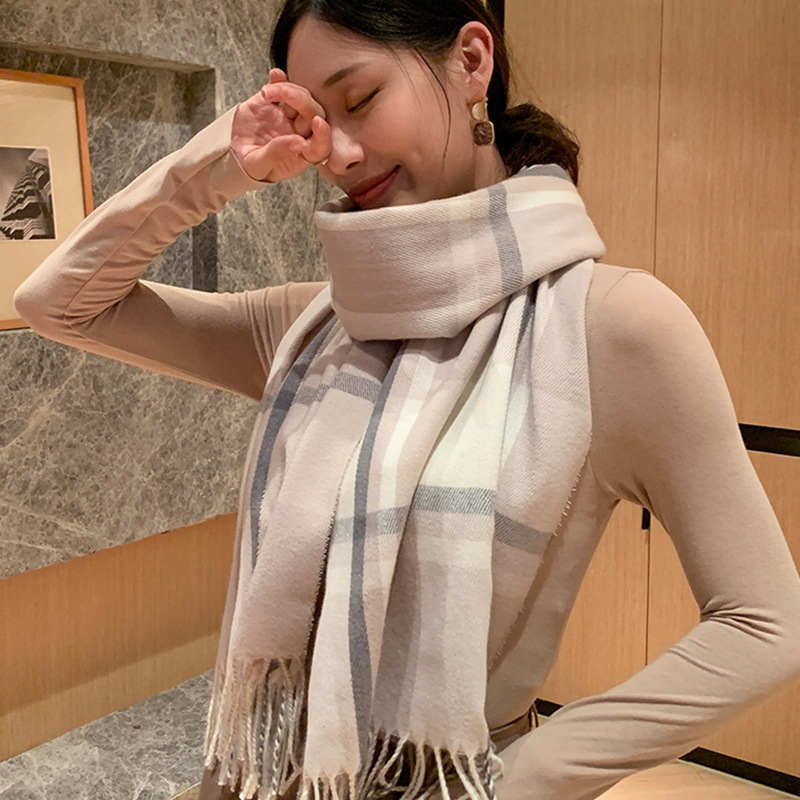 Title 3, Cashmere Winter Warm Thickened Cute Fashion Scarf