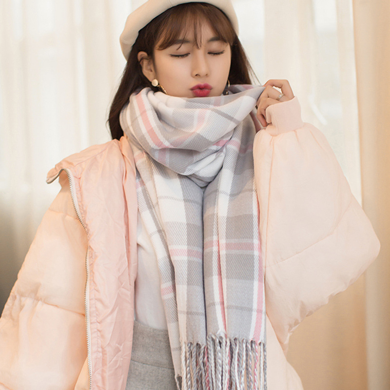 Title 7, Cashmere Winter Warm Thickened Cute Fashion Scarf